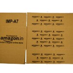 7.5 X 4.5 X 3.5 inch amazon branded  Corrugated Brown Boxes - 3 PLY (150 GSM)