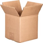 7.5X 7.5 X 7.5 Inch Corrugated Brown Boxes - 3 PLY (150 GSM)