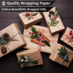 28 Inch Golden Kraft Paper Roll - Made in India