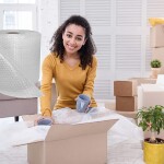 1 Meter Bubble Cushioning Wrap Roll (Height)