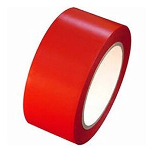 PVC 50 MM x 60 Meter Self Adhesive RED Floor Marking Tape