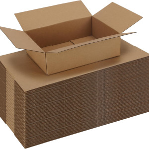 11X8X4 inch Corrugated Brown Boxes - 3 PLY (150 GSM)